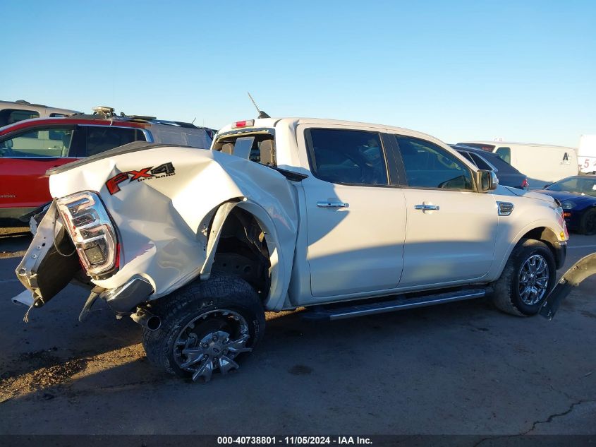 2020 Ford Ranger Lariat VIN: 1FTER4FH1LLA02116 Lot: 40738801