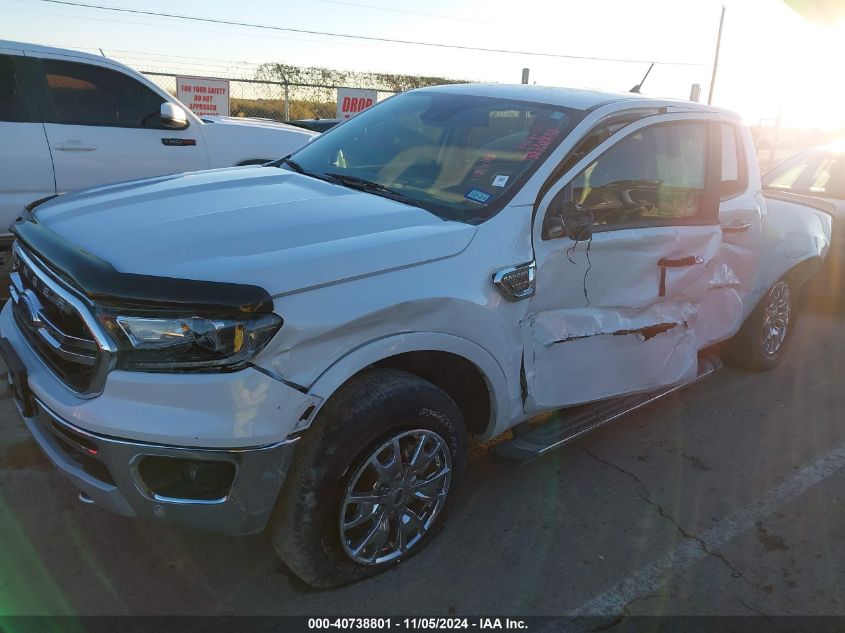 2020 Ford Ranger Lariat VIN: 1FTER4FH1LLA02116 Lot: 40738801