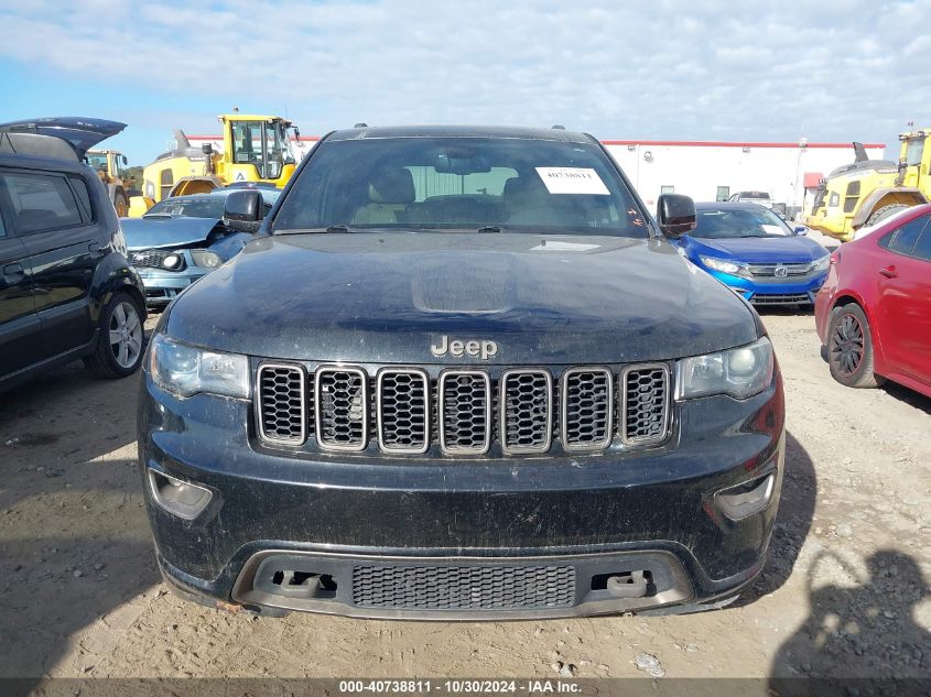 2016 Jeep Grand Cherokee Limited 75Th Anniversary VIN: 1C4RJFBG9GC399887 Lot: 40738811