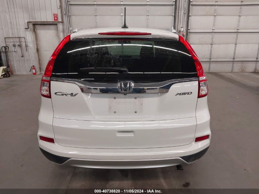 2015 Honda Cr-V Ex-L VIN: 5J6RM4H77FL010983 Lot: 40738820