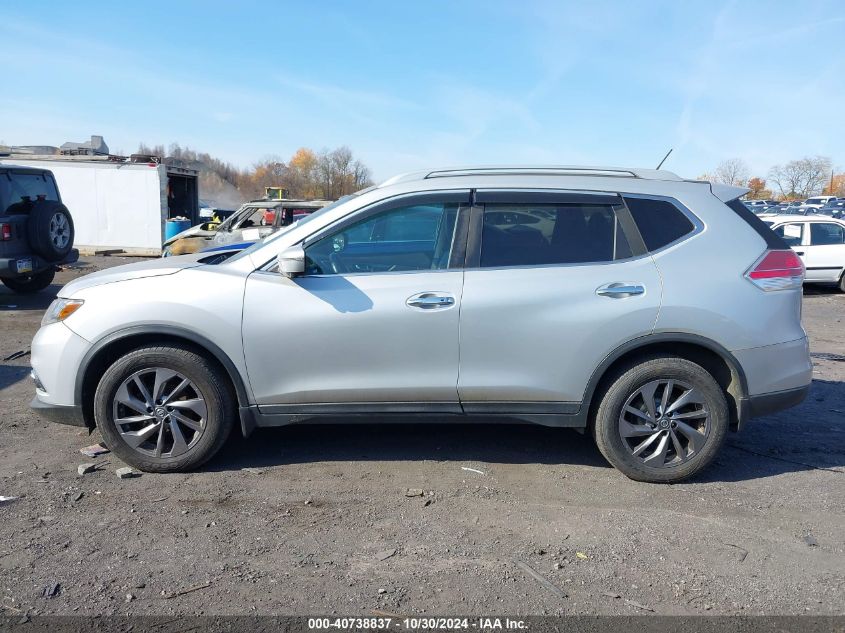 2016 Nissan Rogue Sl VIN: 5N1AT2MV4GC778660 Lot: 40738837