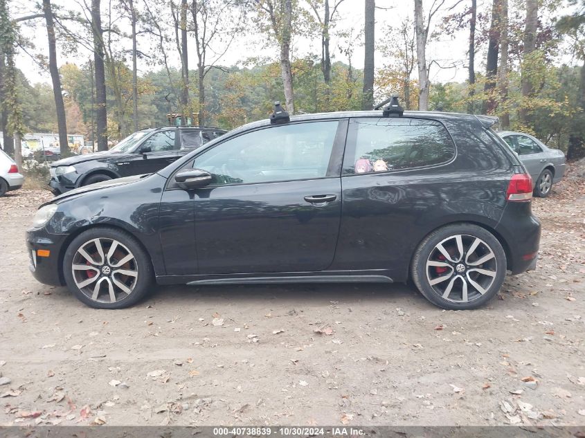 2012 Volkswagen Gti 2-Door Autobahn VIN: WVWFV7AJ2CW223427 Lot: 40738839