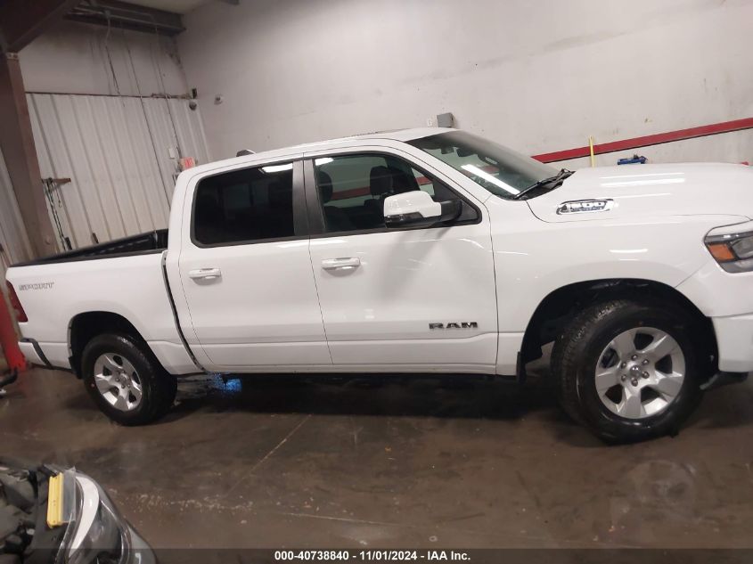 2023 Ram 1500 Big Horn 4X4 5'7 Box VIN: 1C6SRFFT8PN556404 Lot: 40738840