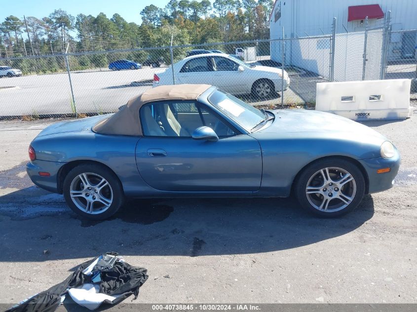 2005 Mazda Mx-5 Miata Ls VIN: JM1NB353750414047 Lot: 40738845