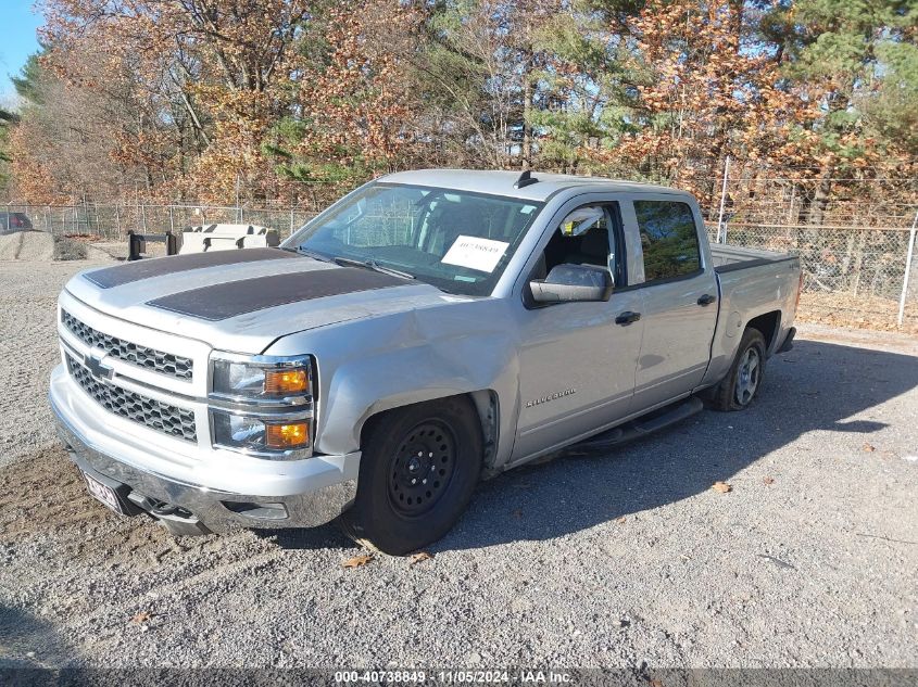 VIN 3GCUKREC8FG252750 2015 CHEVROLET SILVERADO 1500 no.2