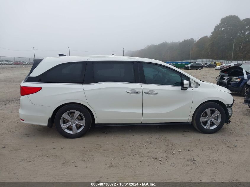 2019 Honda Odyssey Ex-L VIN: 5FNRL6H72KB120647 Lot: 40738872