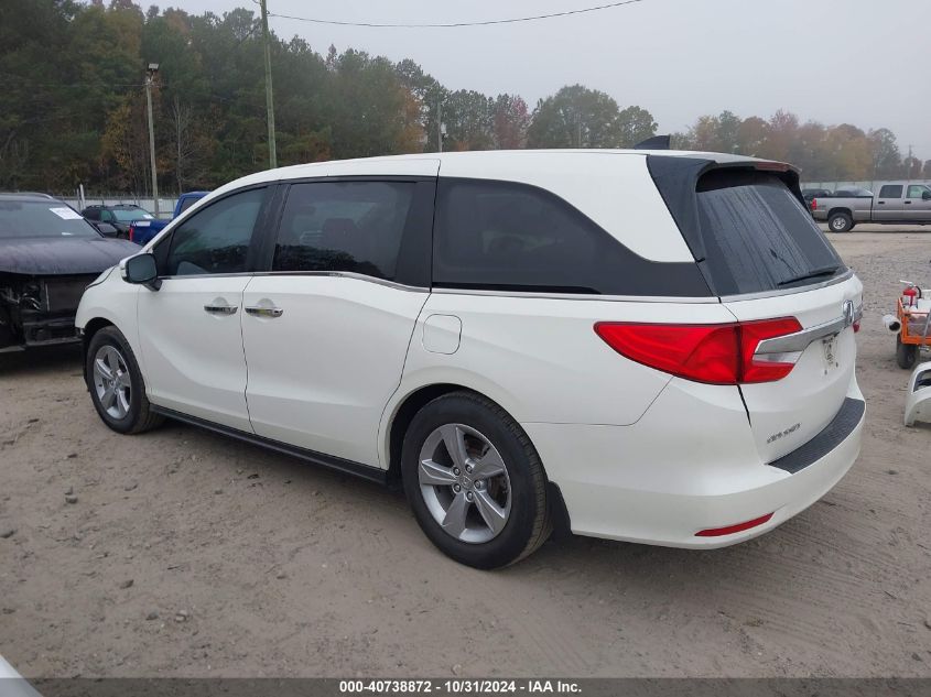 2019 Honda Odyssey Ex-L VIN: 5FNRL6H72KB120647 Lot: 40738872