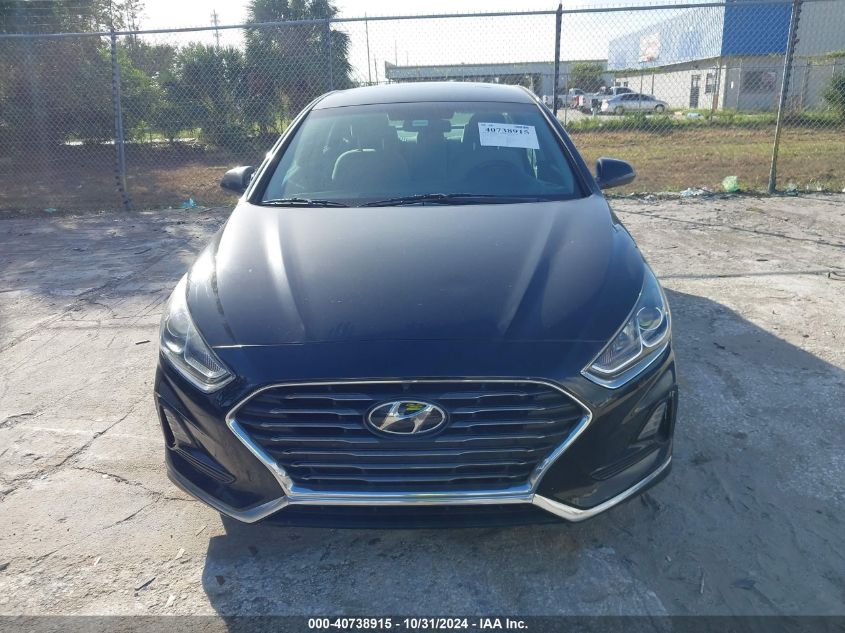 2019 Hyundai Sonata Se VIN: 5NPE24AF5KH760781 Lot: 40738915