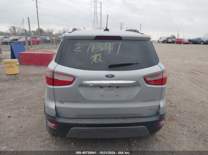 2019 Ford Ecosport Titanium VIN: MAJ3S2KE9KC271397 Lot: 40738941