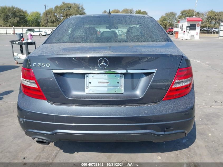 2014 Mercedes-Benz C-Class C 250 Sport/Luxury VIN: WDDGF4HB5ER302628 Lot: 40738942