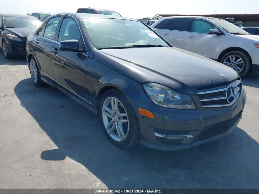 VIN WDDGF4HB5ER302628 2014 Mercedes-Benz C-Class, 250 no.1