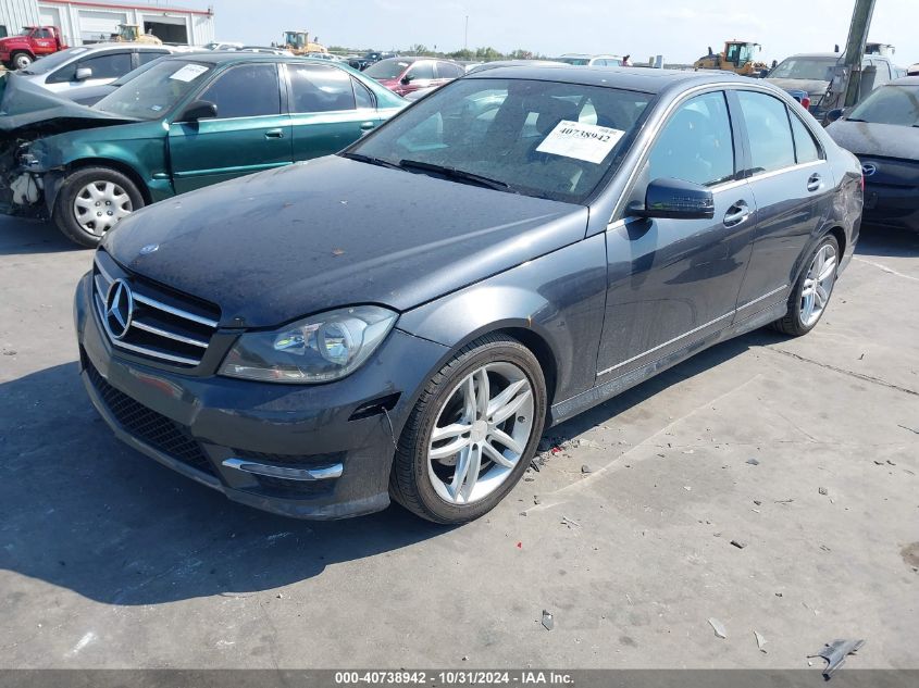 VIN WDDGF4HB5ER302628 2014 Mercedes-Benz C-Class, 250 no.2