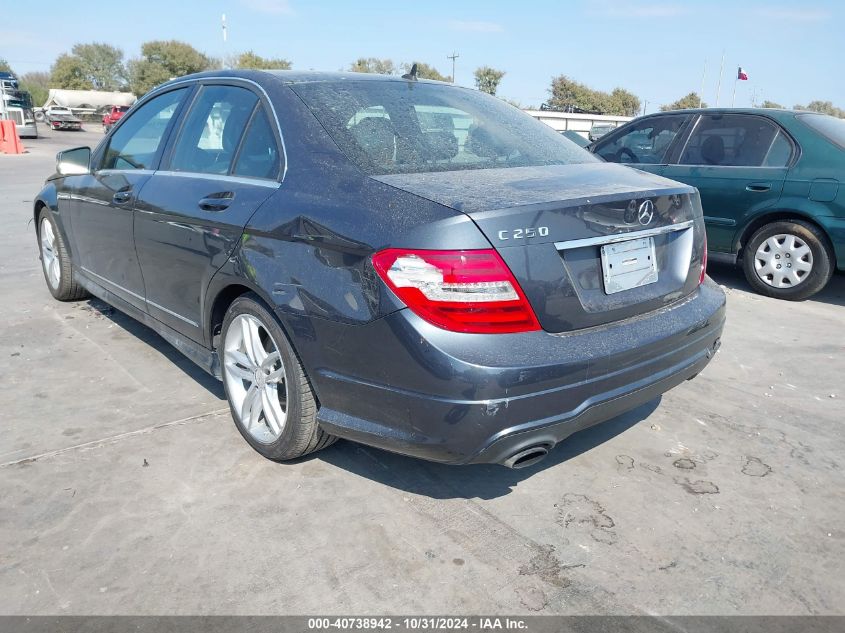 VIN WDDGF4HB5ER302628 2014 Mercedes-Benz C-Class, 250 no.3