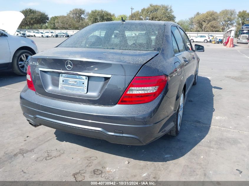 VIN WDDGF4HB5ER302628 2014 Mercedes-Benz C-Class, 250 no.4