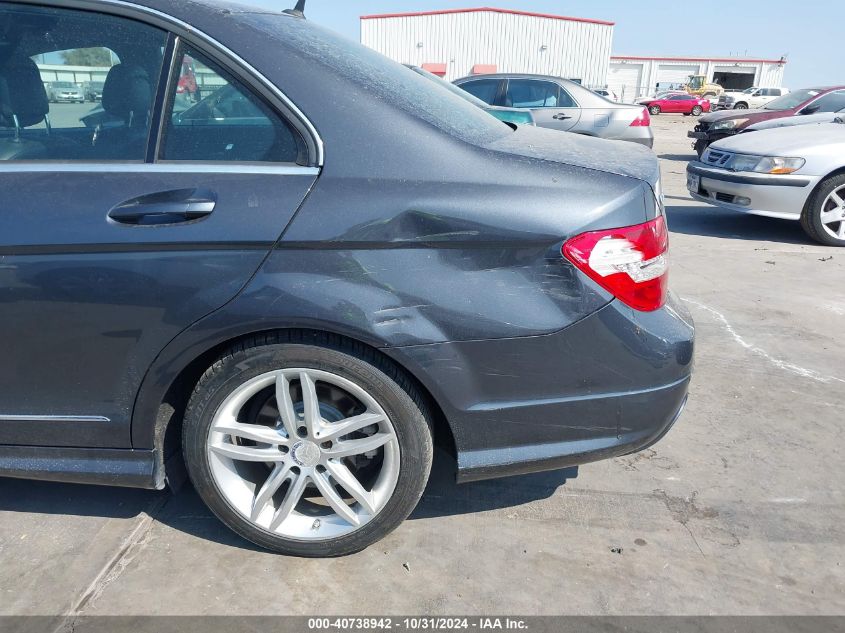 2014 Mercedes-Benz C-Class C 250 Sport/Luxury VIN: WDDGF4HB5ER302628 Lot: 40738942