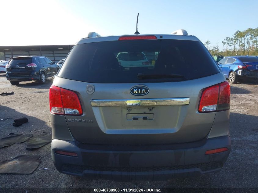 2012 Kia Sorento Lx V6 VIN: 5XYKT4A28CG296875 Lot: 40738963