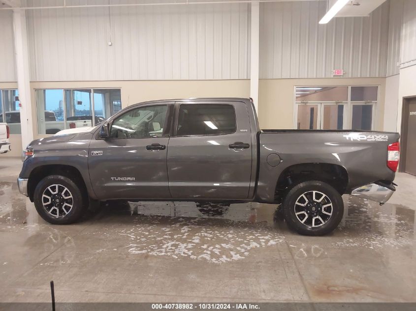 2019 Toyota Tundra Sr5 5.7L V8 VIN: 5TFDY5F15KX792079 Lot: 40738982