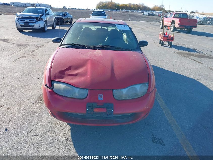 2002 Saturn S-Series Sc1 VIN: 1G8ZP12832Z206353 Lot: 40739023