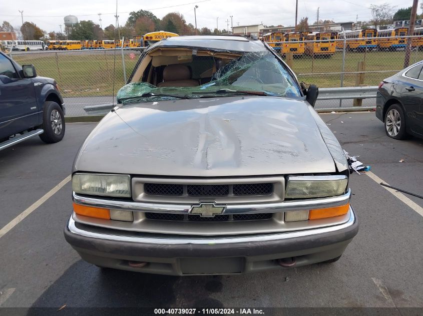 2001 Chevrolet Blazer Lt VIN: 1GNDT13W01K215924 Lot: 40739027