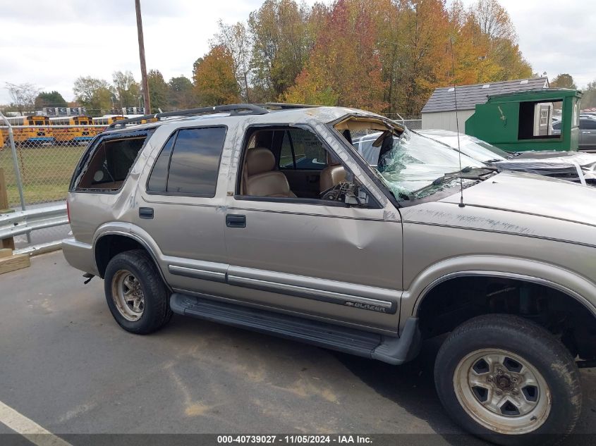 2001 Chevrolet Blazer Lt VIN: 1GNDT13W01K215924 Lot: 40739027