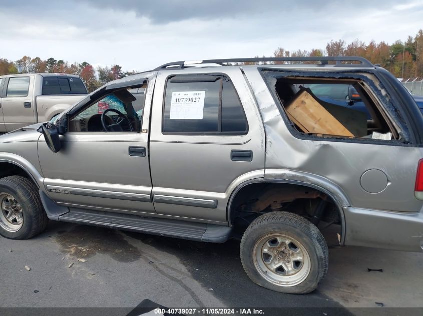 2001 Chevrolet Blazer Lt VIN: 1GNDT13W01K215924 Lot: 40739027