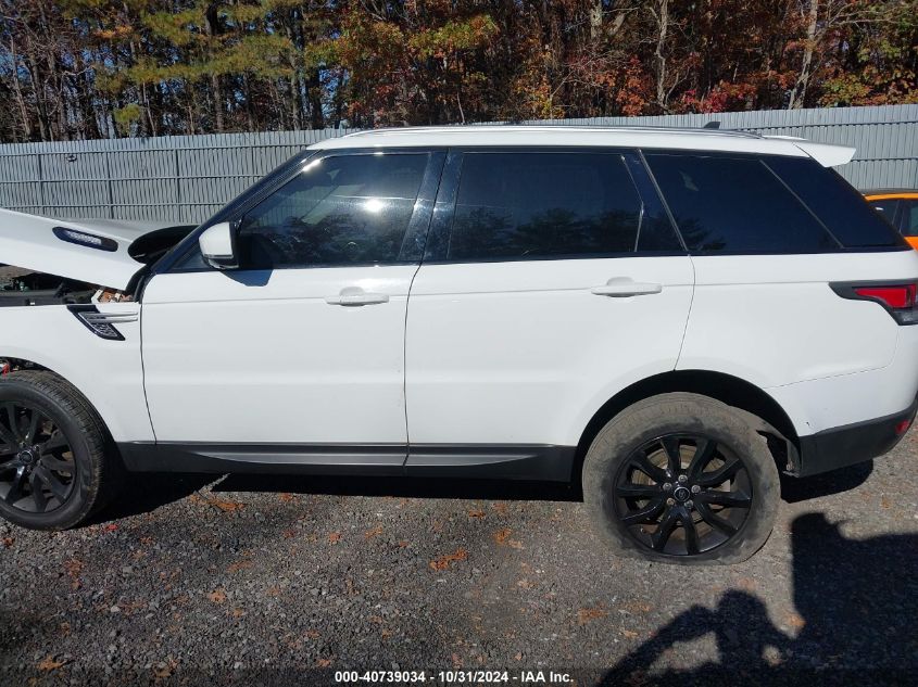 2015 Land Rover Range Rover Sport 3.0L V6 Supercharged Hse VIN: SALWR2VF1FA541904 Lot: 40739034