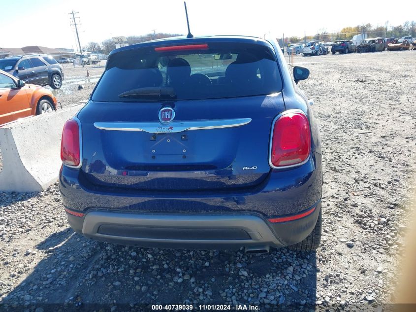 2017 Fiat 500X Trekking Awd VIN: ZFBCFYCB6HP555693 Lot: 40739039