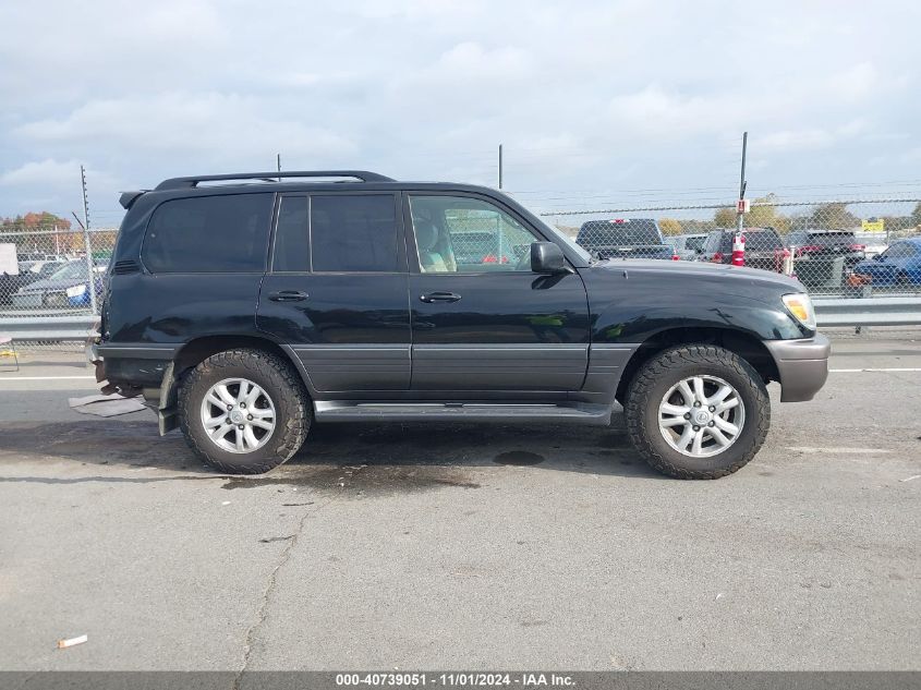 2005 Lexus Lx 470 VIN: JTJHT00W453552571 Lot: 40739051