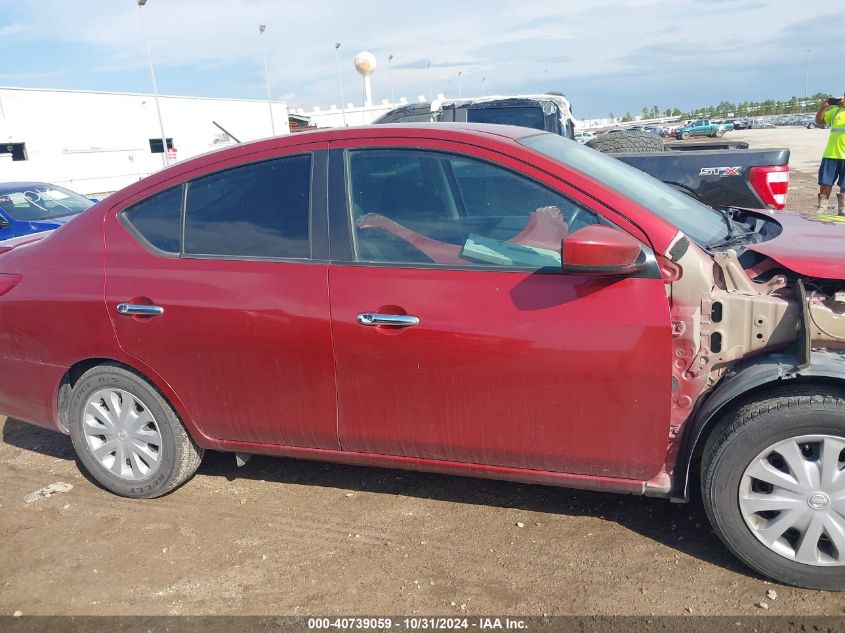 2019 Nissan Versa 1.6 Sv VIN: 3N1CN7APXKL807301 Lot: 40739059