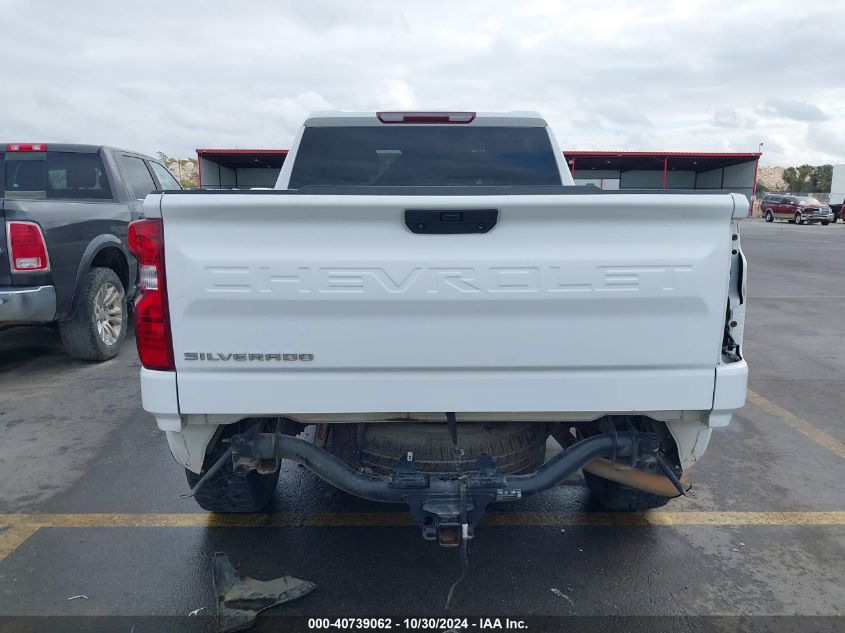 2021 CHEVROLET SILVERADO 1500 4WD  STANDARD BED WT - 3GCPYAEH1MG289385