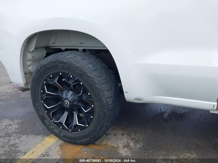 2021 CHEVROLET SILVERADO 1500 4WD  STANDARD BED WT - 3GCPYAEH1MG289385