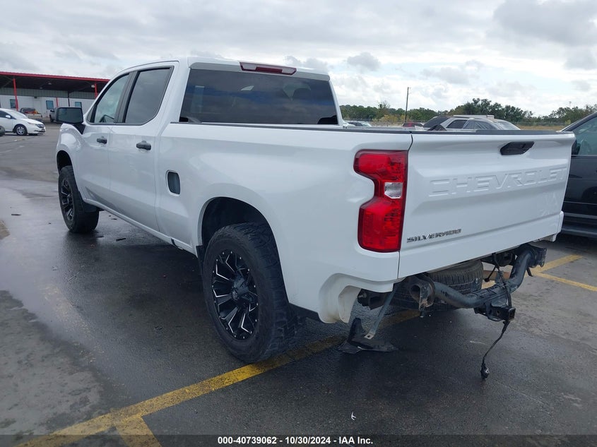 2021 CHEVROLET SILVERADO 1500 4WD  STANDARD BED WT - 3GCPYAEH1MG289385