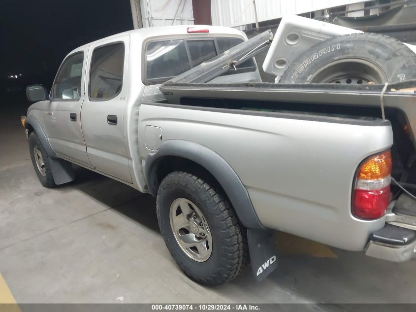 2003 Toyota Tacoma Base V6 VIN: 5TEHN72N23Z190233 Lot: 40739074