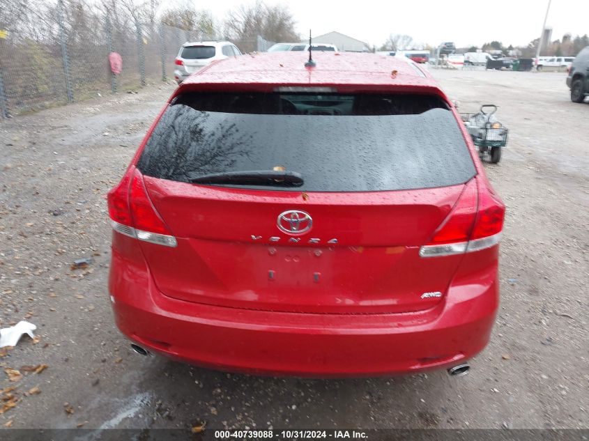 2009 Toyota Venza Base V6 VIN: 4T3BK11A39U003807 Lot: 40739088