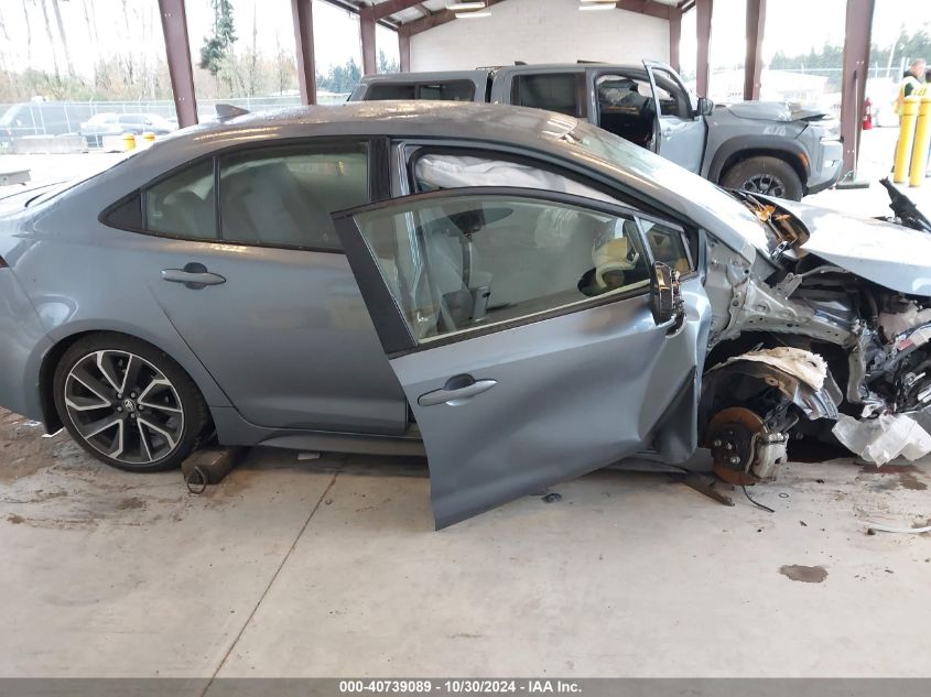 2022 Toyota Corolla Se VIN: JTDS4MCE9N3503642 Lot: 40739089