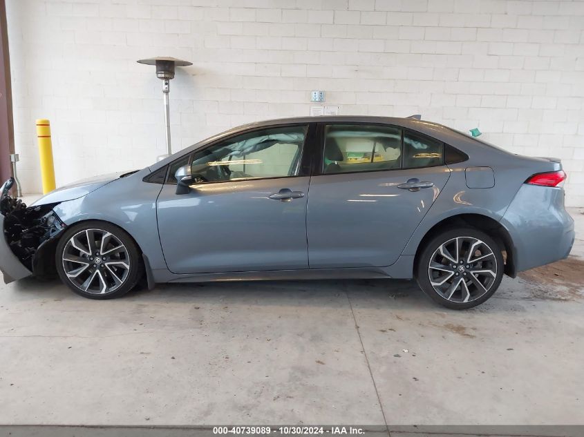 2022 Toyota Corolla Se VIN: JTDS4MCE9N3503642 Lot: 40739089