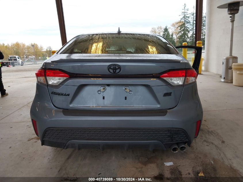 2022 Toyota Corolla Se VIN: JTDS4MCE9N3503642 Lot: 40739089