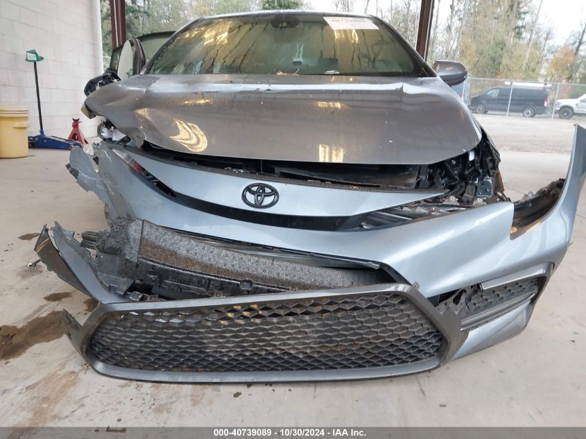2022 Toyota Corolla Se VIN: JTDS4MCE9N3503642 Lot: 40739089