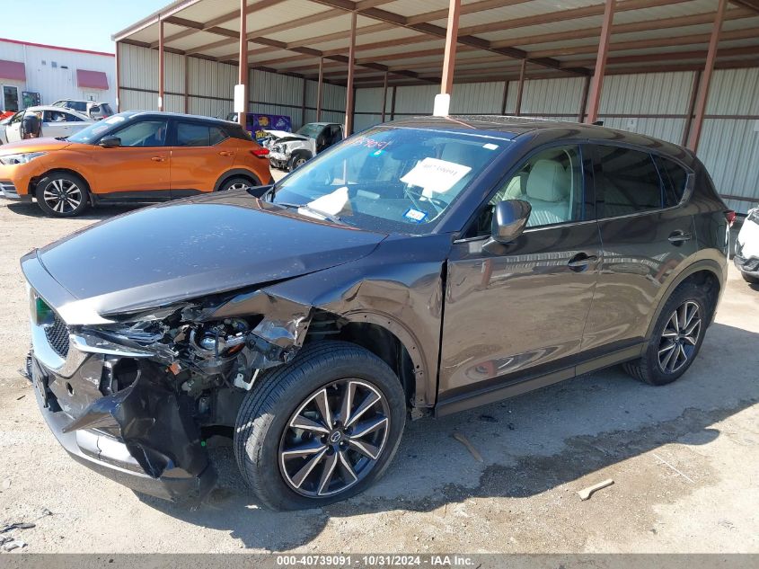 2018 Mazda Cx-5 Grand Touring VIN: JM3KFADM2J1370301 Lot: 40739091