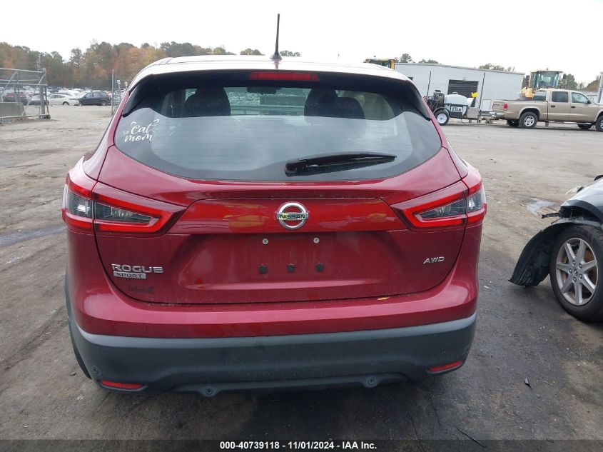 2020 Nissan Rogue Sport S Awd Xtronic Cvt VIN: JN1BJ1CW5LW380808 Lot: 40739118