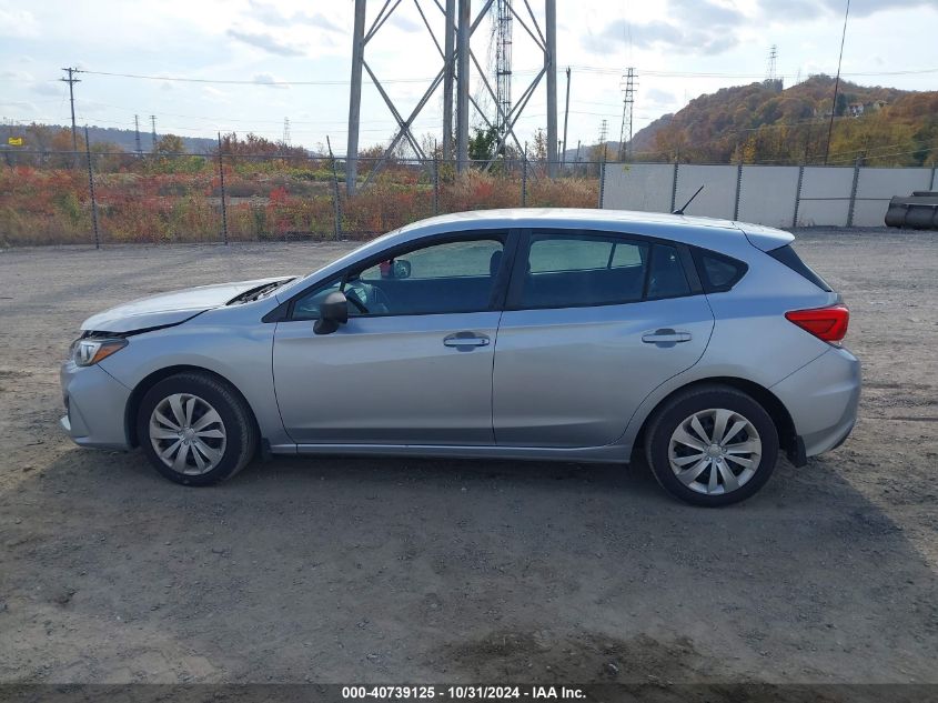 2019 Subaru Impreza 2.0I VIN: 4S3GTAB62K3752510 Lot: 40739125