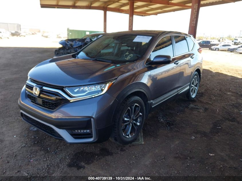 2022 HONDA CR-V HYBRID EX-L - 5J6RT6H80NL005114