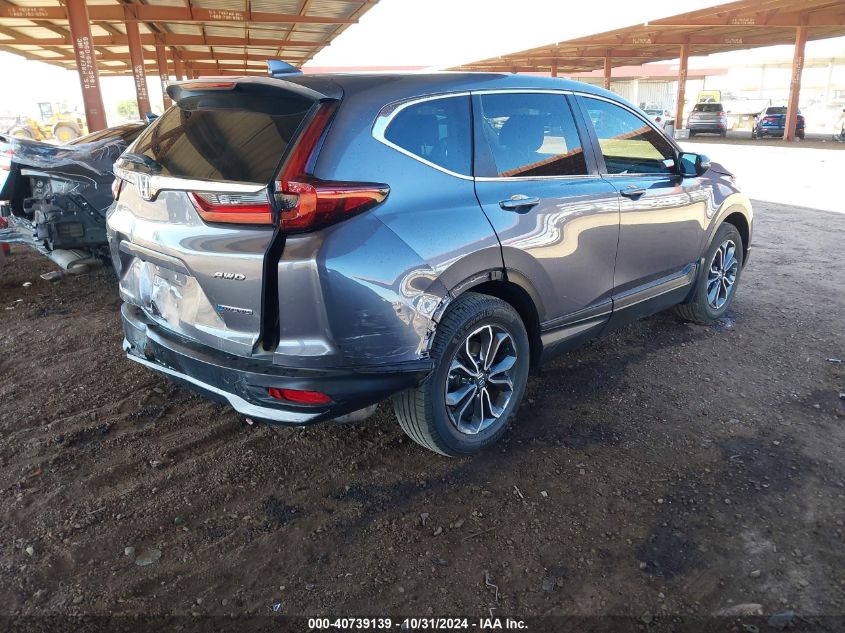 2022 HONDA CR-V HYBRID EX-L - 5J6RT6H80NL005114