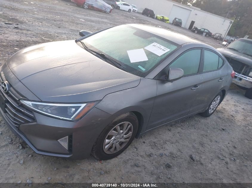 2019 Hyundai Elantra Se VIN: 5NPD74LFXKH465332 Lot: 40739140