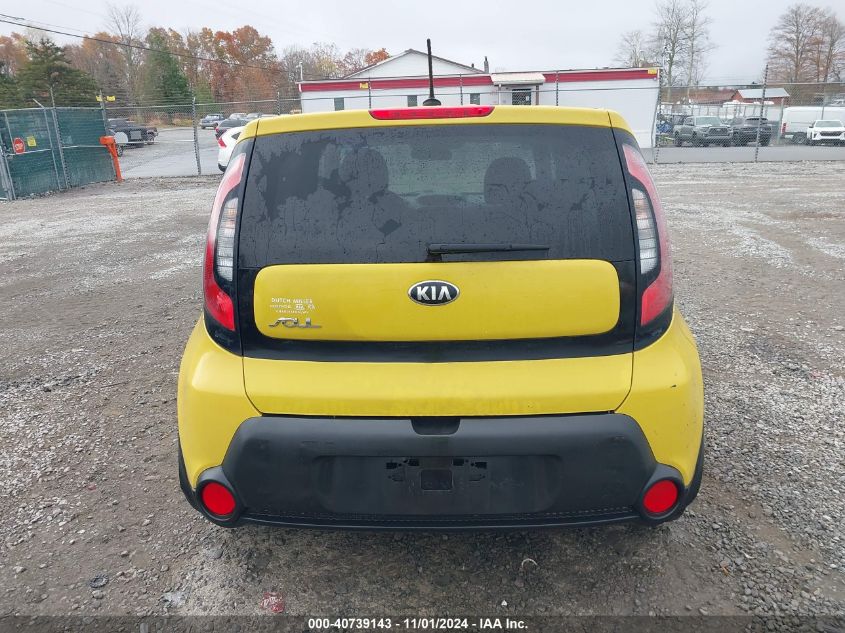 2015 Kia Soul + VIN: KNDJP3A50F7145194 Lot: 40739143