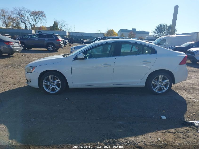 2014 Volvo S60 T5 VIN: YV1612FHXE1284278 Lot: 40739150