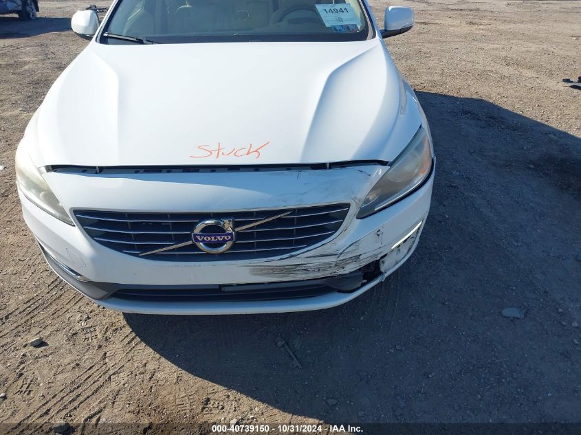 2014 Volvo S60 T5 VIN: YV1612FHXE1284278 Lot: 40739150