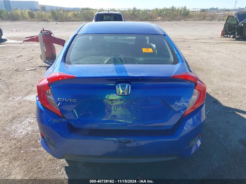 2016 Honda Civic Lx VIN: 19XFC2F54GE037117 Lot: 40739162