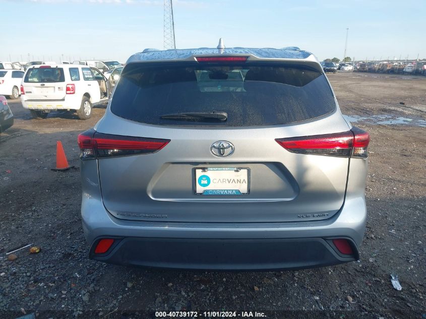 2020 Toyota Highlander Xle VIN: 5TDGZRBH2LS017377 Lot: 40739172