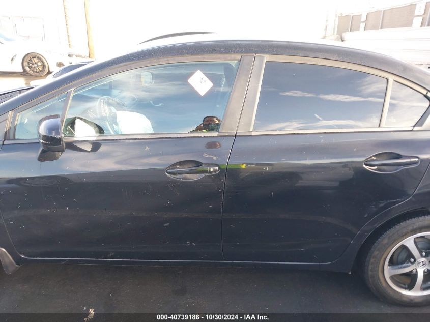 2015 HONDA CIVIC SE - 19XFB2F78FE257380